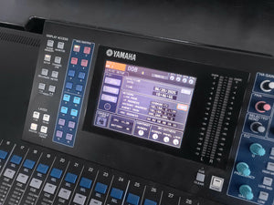 Yamaha LS9 32-Ch Digital Mixing Console w/ SyncGen Word Clock Sample Rate Generator in Wheeled Road Case