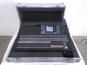 Yamaha LS9 32-Ch Digital Mixing Console w/ SyncGen Word Clock Sample Rate Generator in Wheeled Road Case