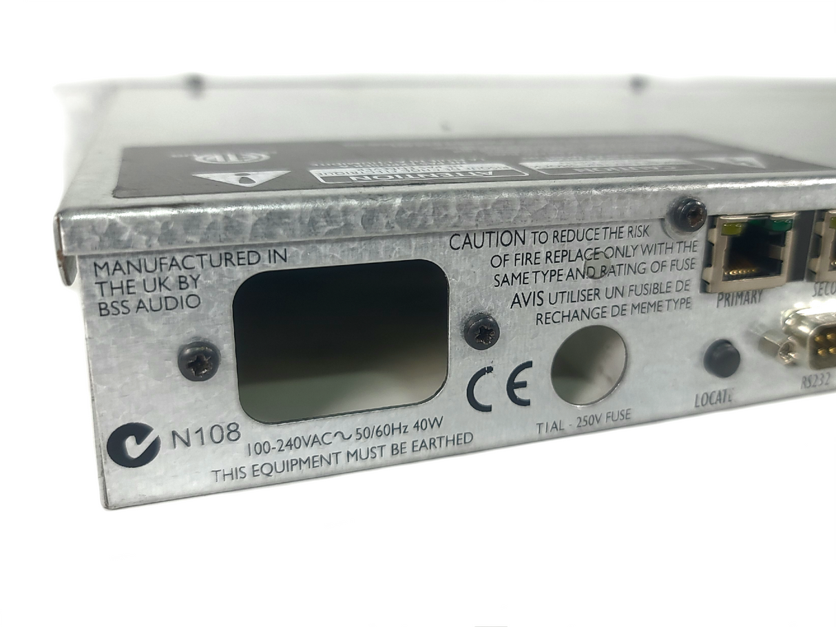 BSS Audio Soundweb BLU-80 Signal Processor