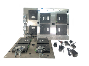(12) Crestron DM-RMC-SCALER-S2 DigitalMedia 8G Single-Mode Fiber Receiver & Room Controller w/ (8) Mounting Brackets & (3) Mounting Panels