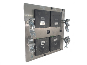 (12) Crestron DM-RMC-SCALER-S2 DigitalMedia 8G Single-Mode Fiber Receiver & Room Controller w/ (8) Mounting Brackets & (3) Mounting Panels