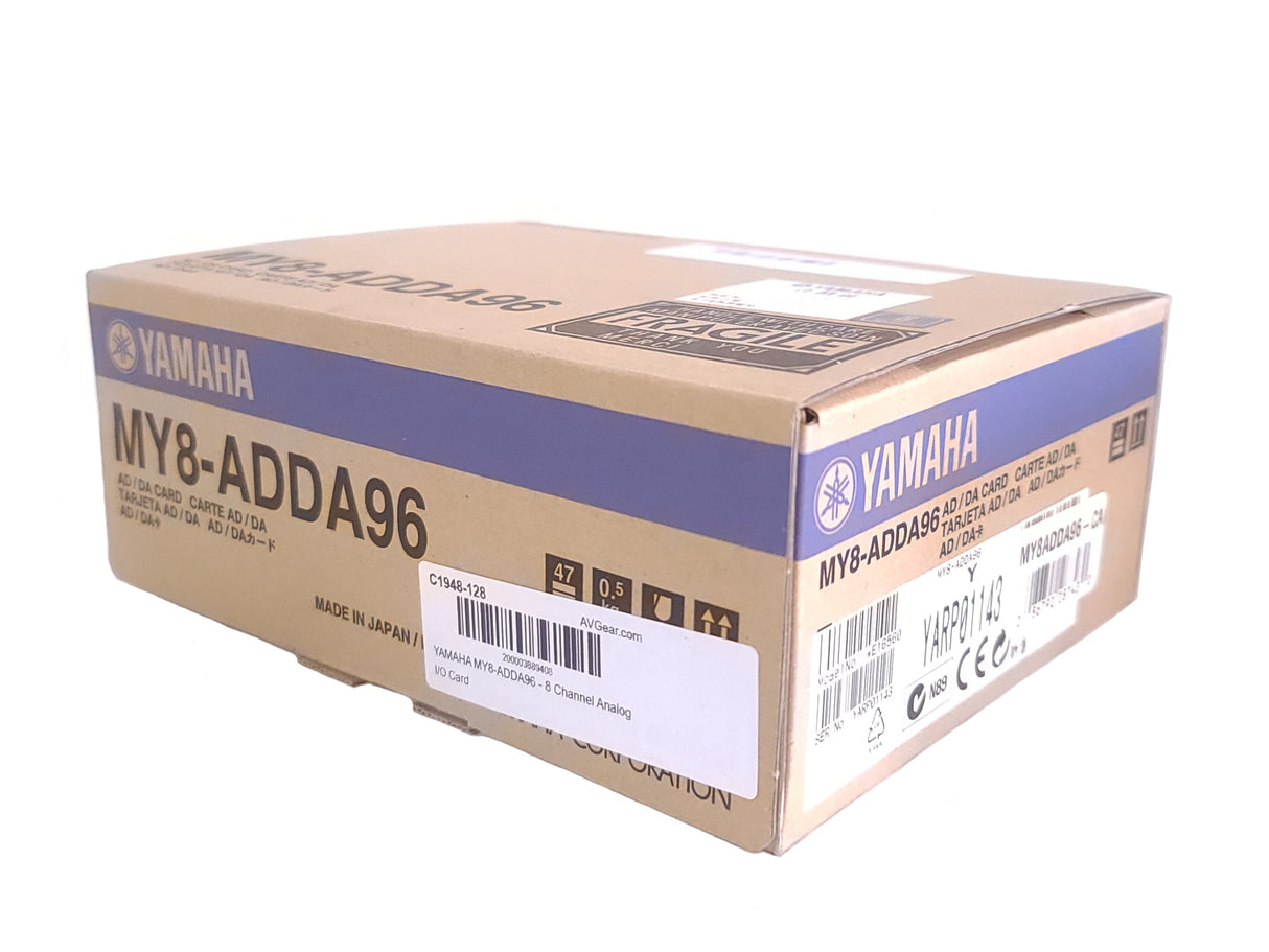 Yamaha MY8-ADDA96 - 8 Channel Analog I/O Card