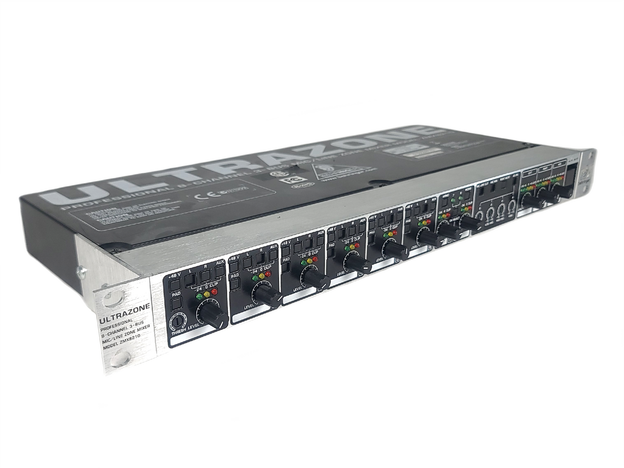 Behringer ZMX8210 UltraZone 8-Channel 3-Bus Mic/Line Zone Mixer