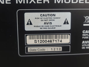 Behringer ZMX8210 UltraZone 8-Channel 3-Bus Mic/Line Zone Mixer