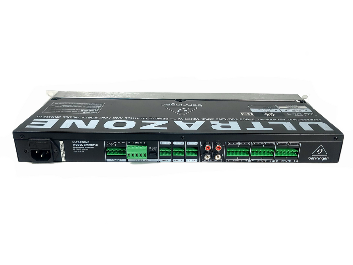 Behringer ZMX8210 UltraZone 8-Channel 3-Bus Mic/Line Zone Mixer