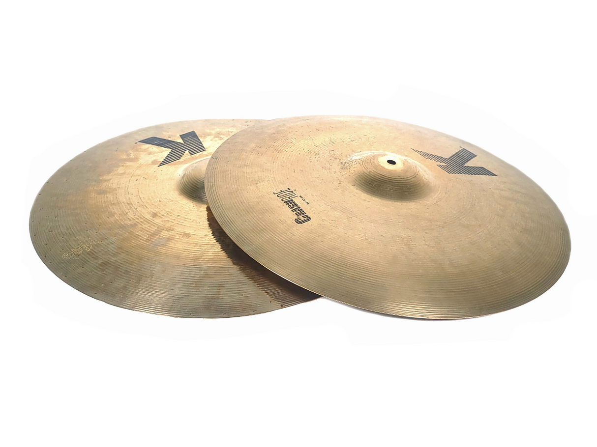 (2) Zildjian K20835 K Crash Rides in Carry Case