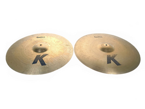 (2) Zildjian K20835 K Crash Rides in Carry Case