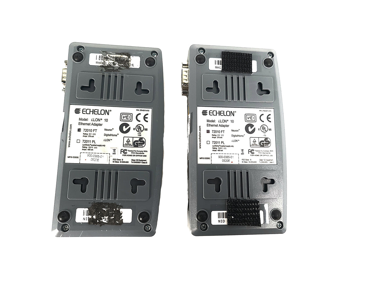 (2) ECHELON i.LON 10 Ethernet Adapters