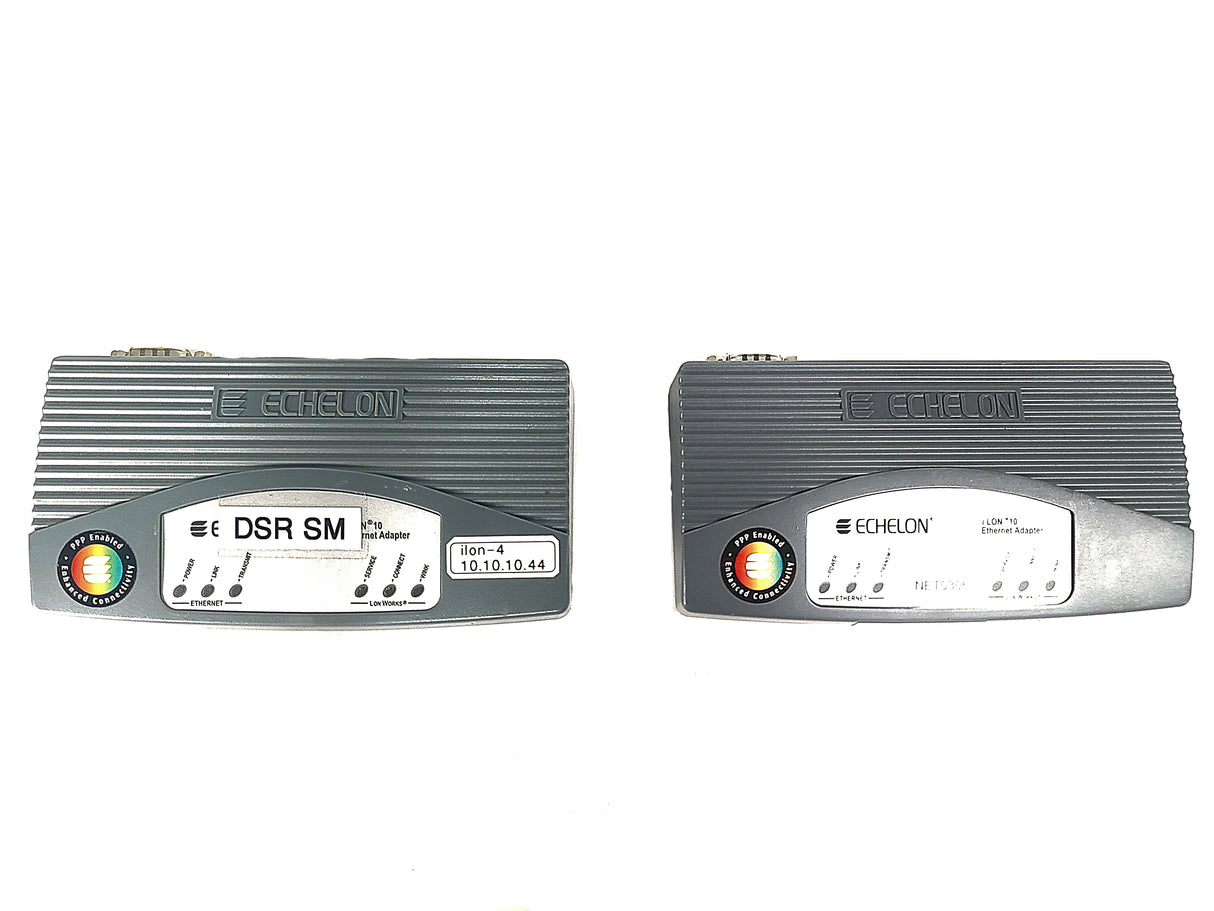 (2) ECHELON i.LON 10 Ethernet Adapters