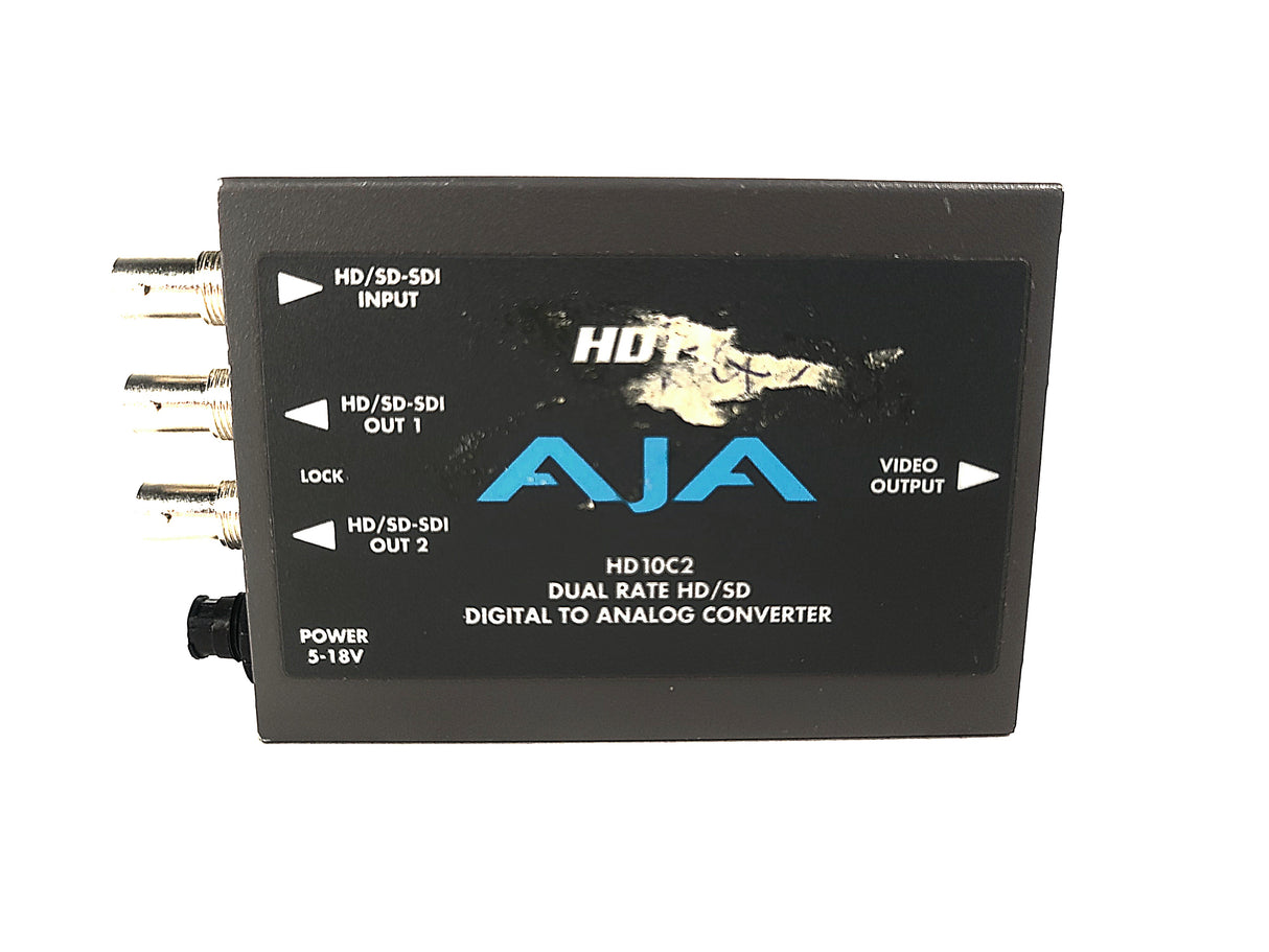 AJA HD10C2 Dual Rate HD/SD Digital to Analog Converter