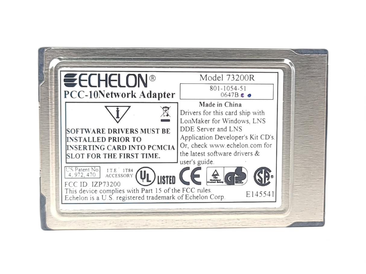 ECHELON 73200R PCC-10 Network Adapter
