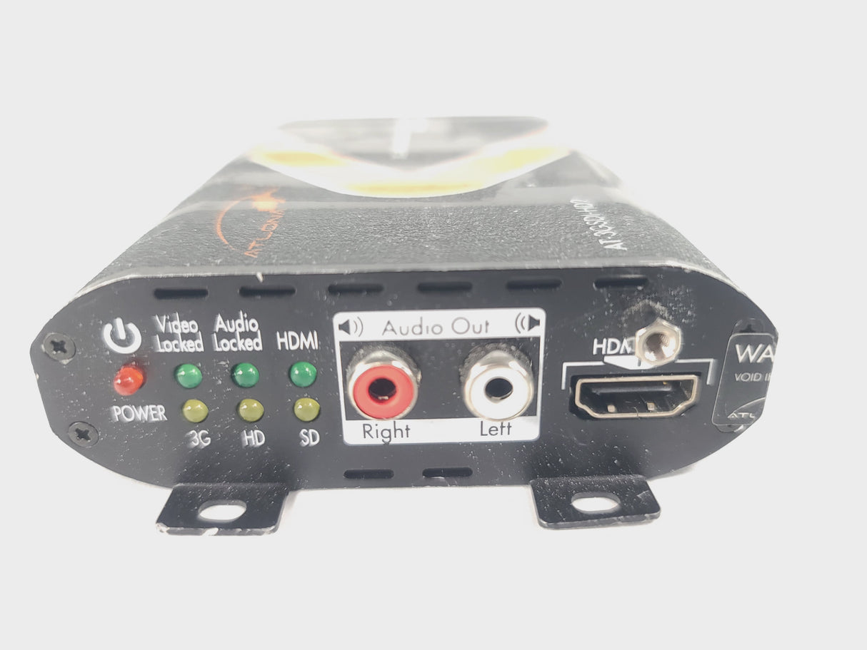 Atlona AT-3GSDI-HD2 3G-SDI/HD-SDI/SD-SDI to HDMI w/Stereo Audio Converter