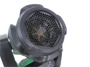 (2) Vari-Lite VLX Wash Moving Head Lights w/ (4) Mounting Brackets & Mounting Clamp in Wheeled Road Case