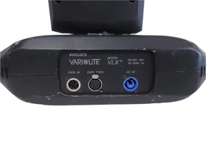 (2) Vari-Lite VLX Wash Moving Head Lights w/ (4) Mounting Brackets & (4) Mounting Clamp in Wheeled Road Case