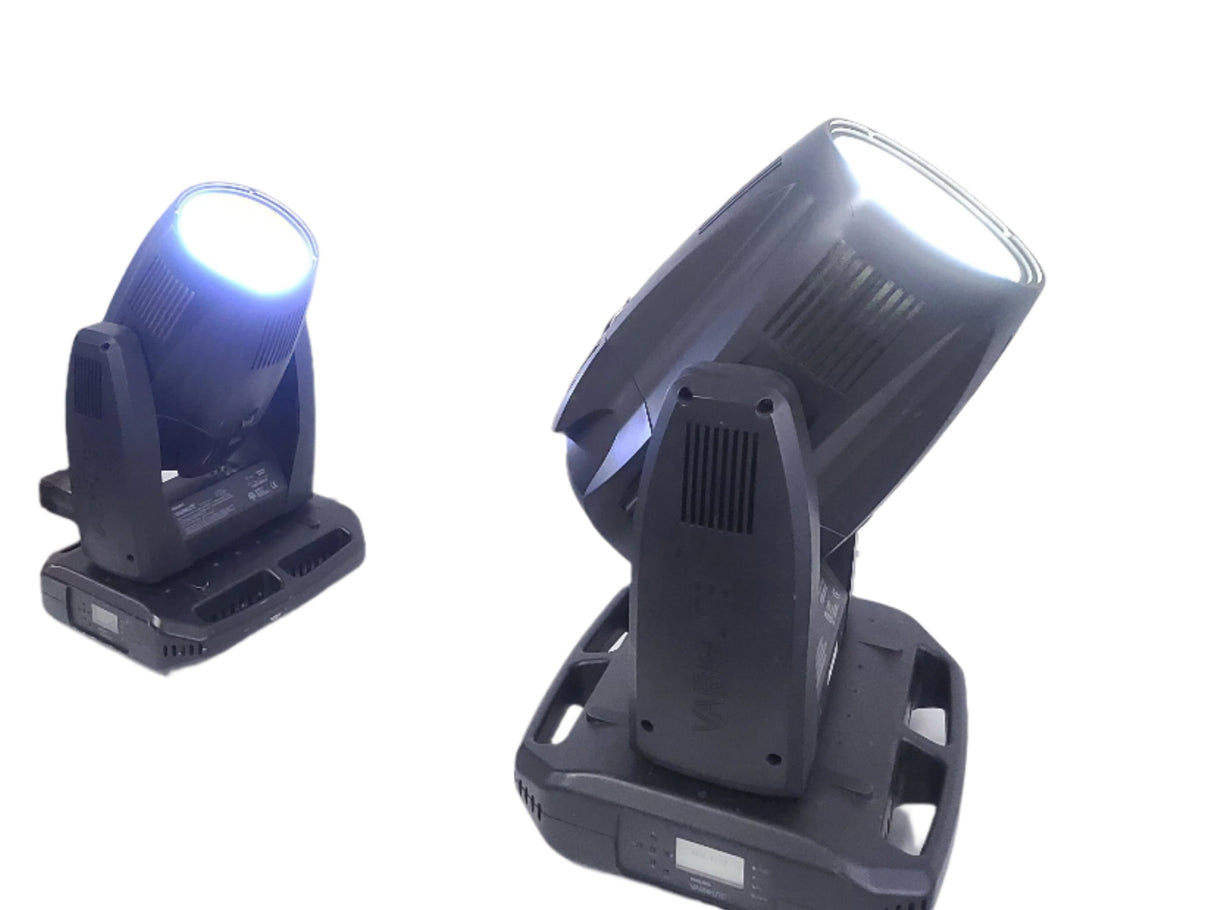 (2) Vari-Lite VLX Wash Moving Head Lights w/ (4) Mounting Brackets in Wheeled Road Case
