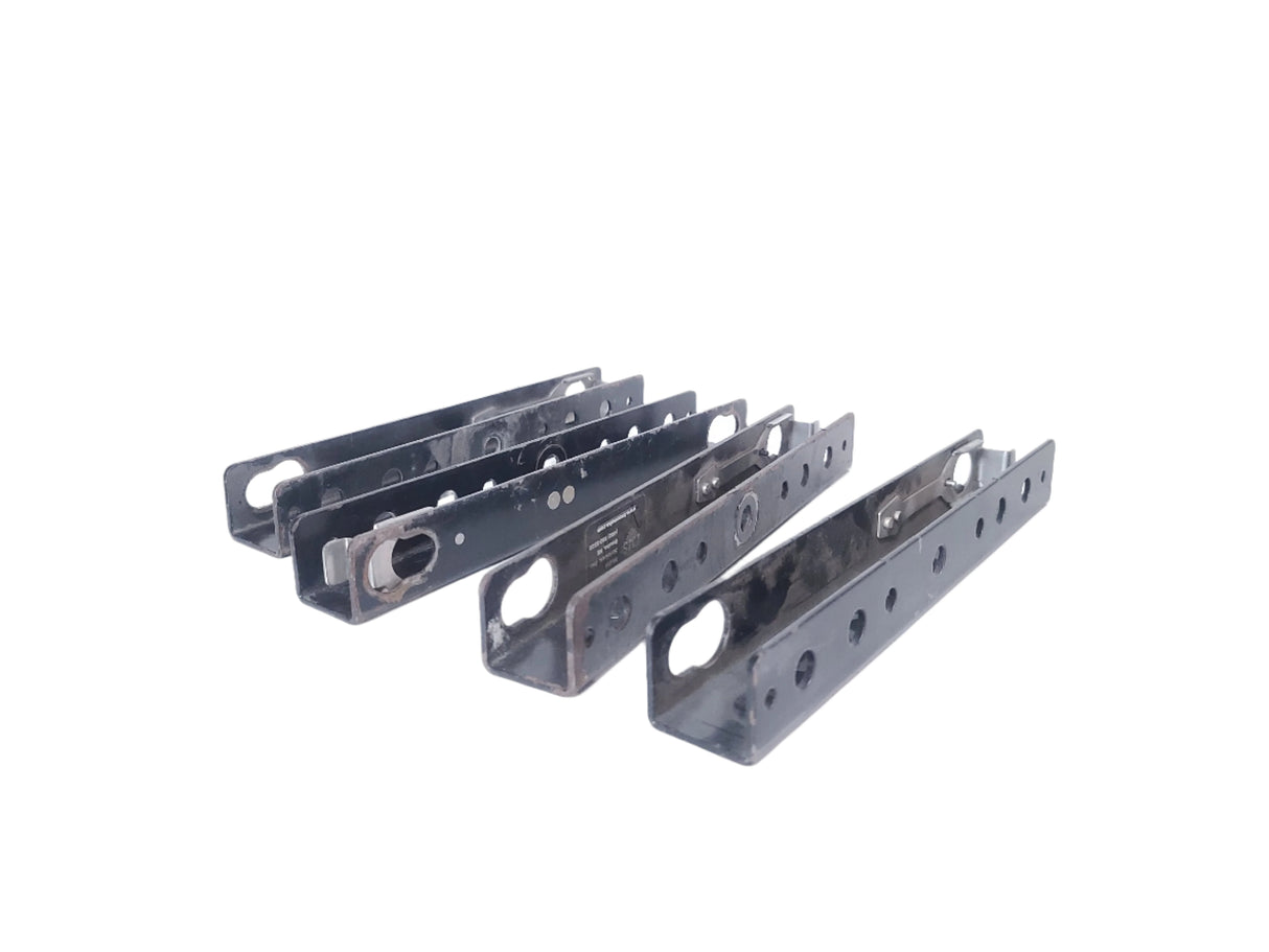 (2) Vari-Lite VLX Wash Moving Head Lights w/ (4) Mounting Brackets in Wheeled Road Case