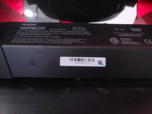 (2) Vari-Lite VLX Wash Moving Head Lights w/ (4) Mounting Brackets in Wheeled Road Case