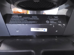 (2) Vari-Lite VLX Wash Moving Head Lights w/ (4) Mounting Brackets in Wheeled Road Case