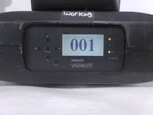 (2) Vari-Lite VLX Wash Moving Head Lights w/ (4) Mounting Brackets & (4) Mounting Clamp in Wheeled Road Case