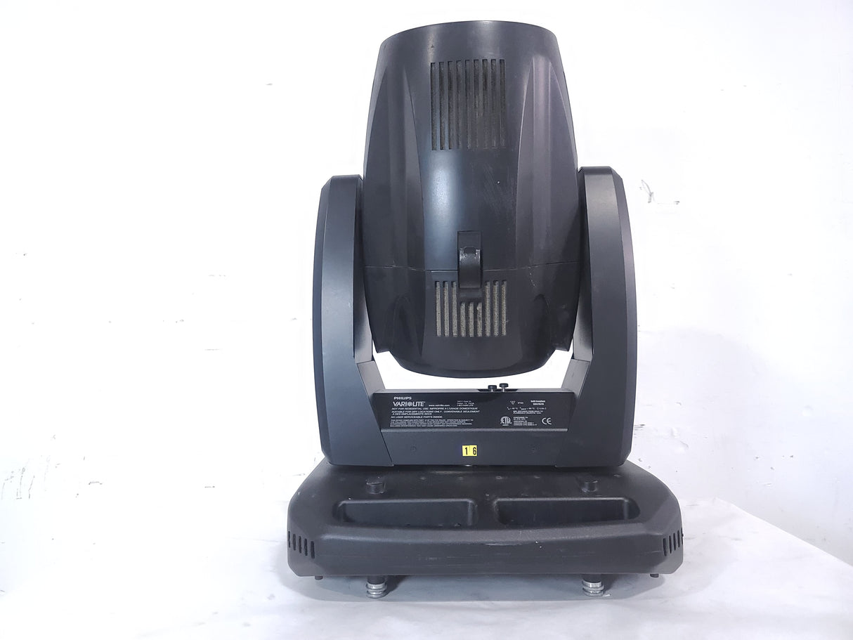(2) Vari-Lite VLX Wash Moving Head Lights w/ (4) Mounting Brackets & (4) Mounting Clamp in Wheeled Road Case