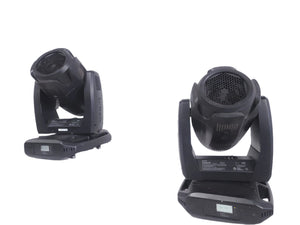 (2) Vari-Lite VLX Wash Moving Head Lights w/ (4) Mounting Brackets & (4) Mounting Clamp in Wheeled Road Case