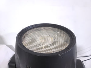 (2) Vari-Lite VLX Wash Moving Head Lights w/ (4) Mounting Brackets & (4) Mounting Clamp in Wheeled Road Case