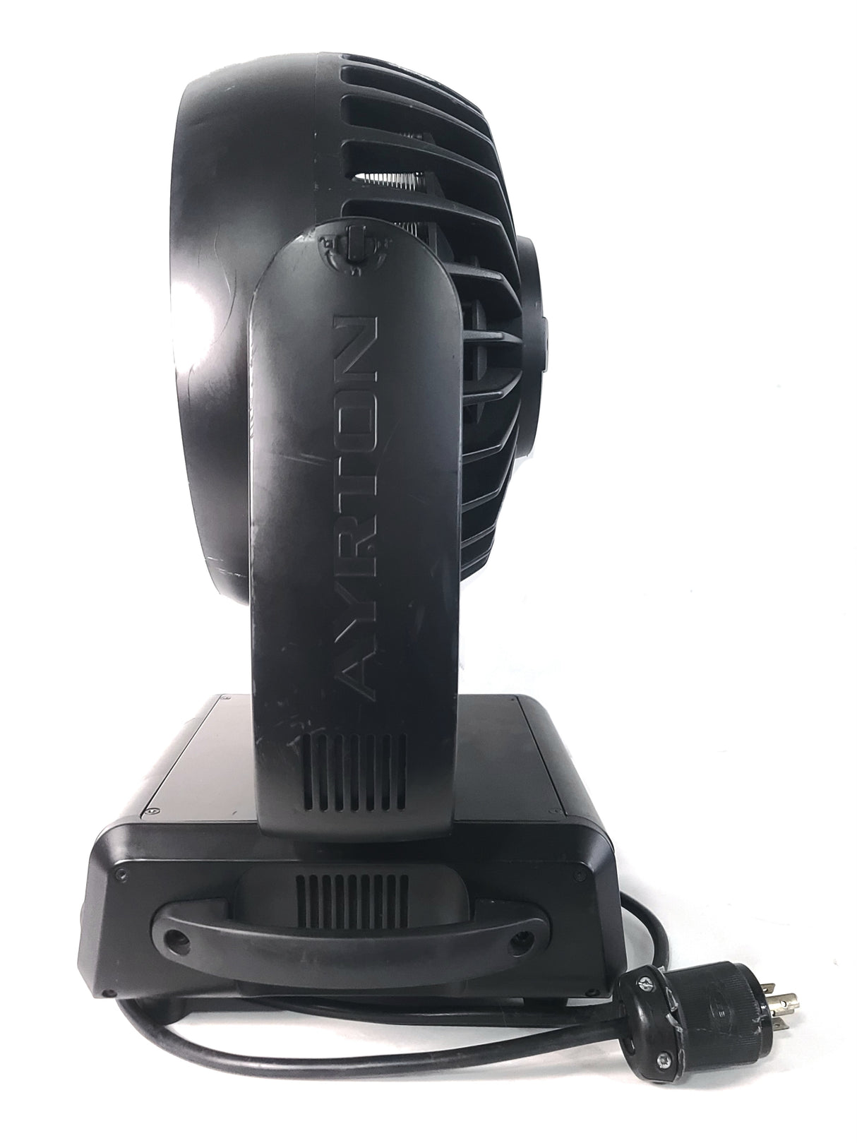 (4) Ayrton Wildsun 500C Moving LED Head Light  w/ Clamps & Safety Cables in Wheeled Road Case