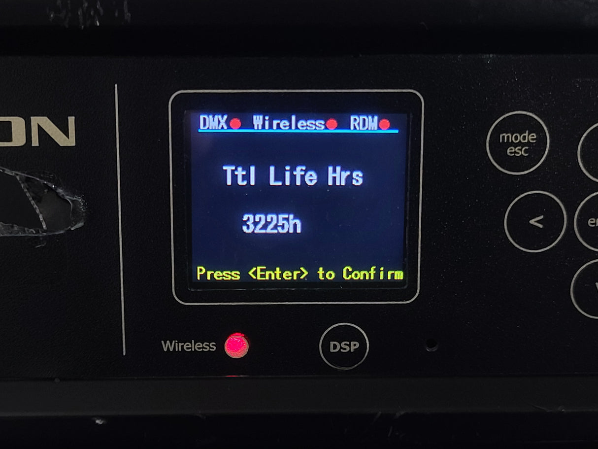 (4) Ayrton Wildsun 500C Moving LED Head Light  w/ Clamps & Safety Cables in Wheeled Road Case