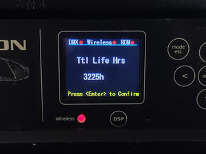 (4) Ayrton Wildsun 500C Moving LED Head Light  w/ Clamps & Safety Cables in Wheeled Road Case