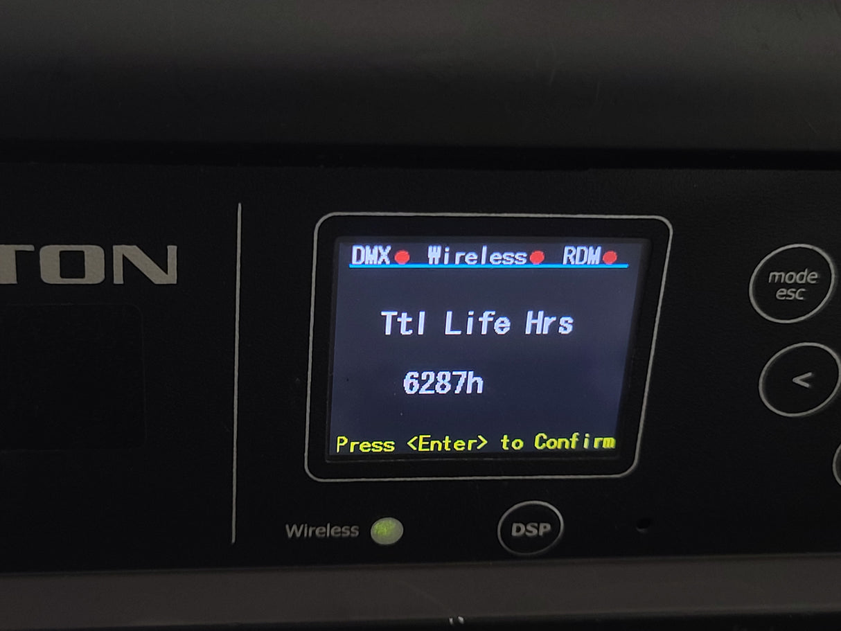 (4) Ayrton Wildsun 500C Moving LED Head Light  w/ Clamps & Safety Cables in Wheeled Road Case