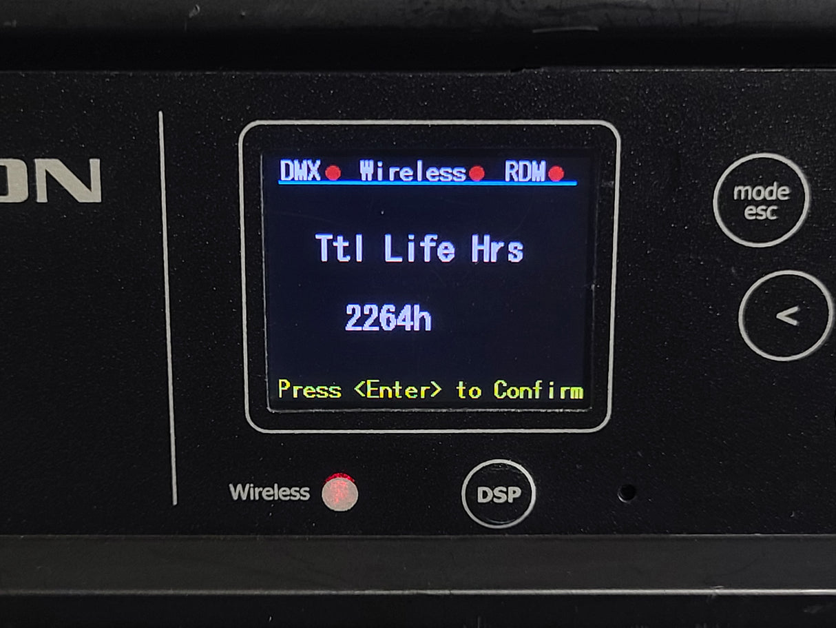 (4) Ayrton Wildsun 500C Moving LED Head Light  w/ Clamps & Safety Cables in Wheeled Road Case