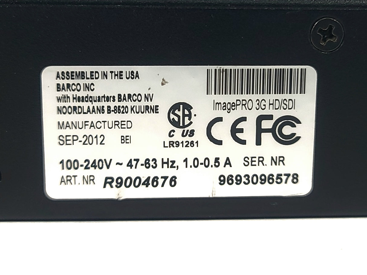 Barco R9004676 ImagePRO 3G All-In-One Signal Processor