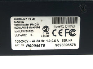 Barco R9004676 ImagePRO 3G All-In-One Signal Processor