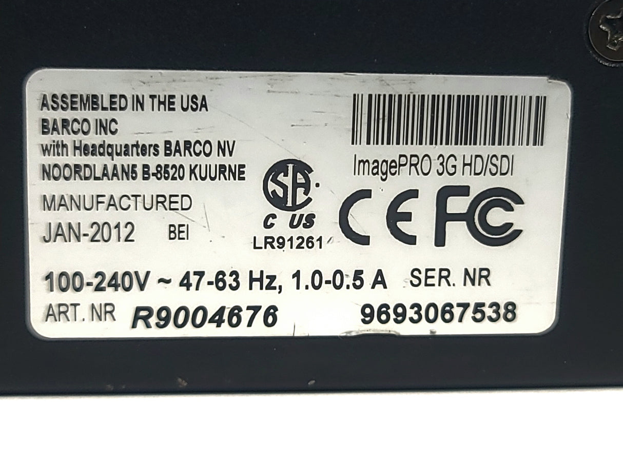 Barco R9004676 ImagePRO 3G All-In-One Signal Processor