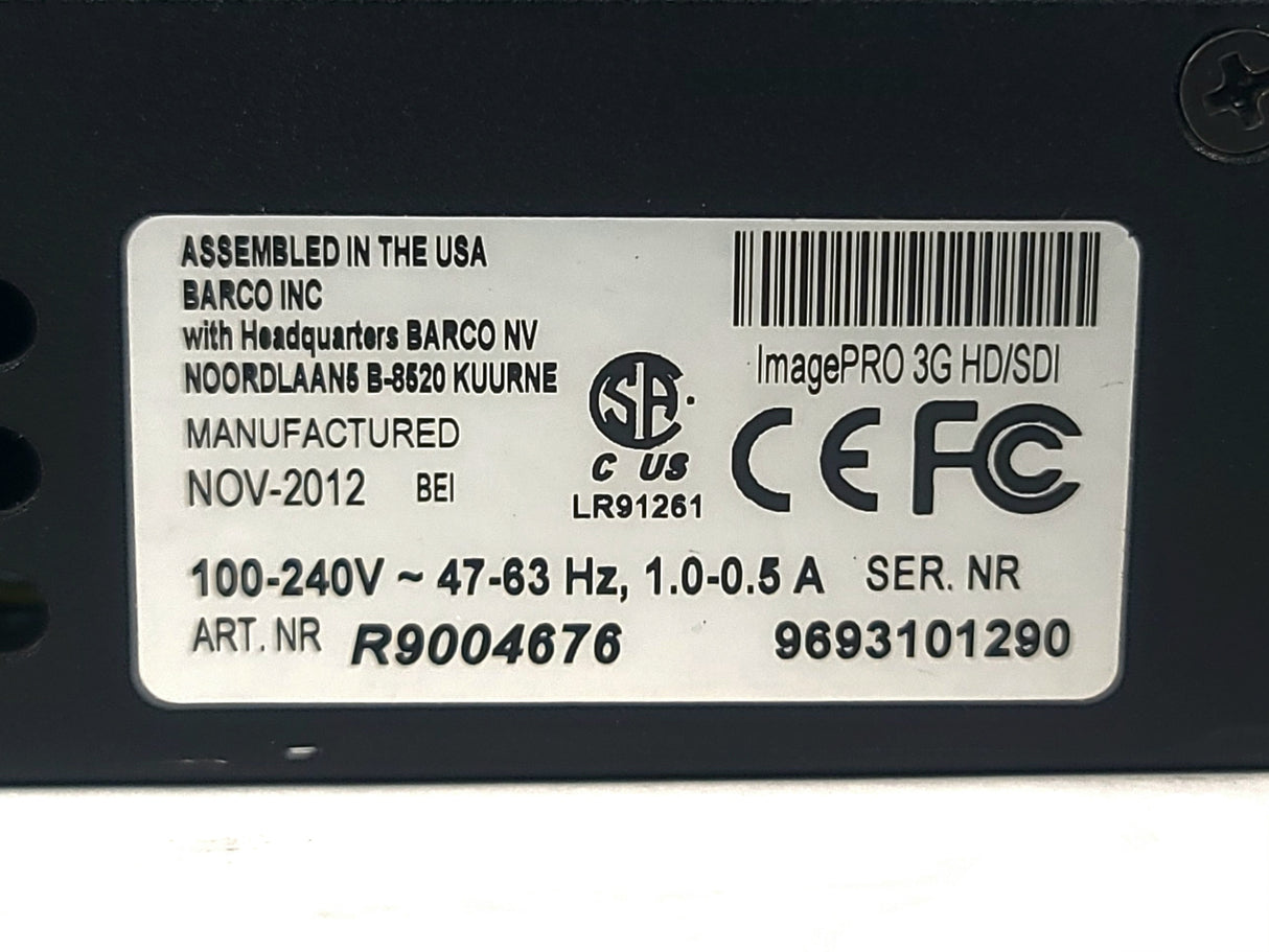Barco R9004676 ImagePRO 3G All-In-One Signal Processor