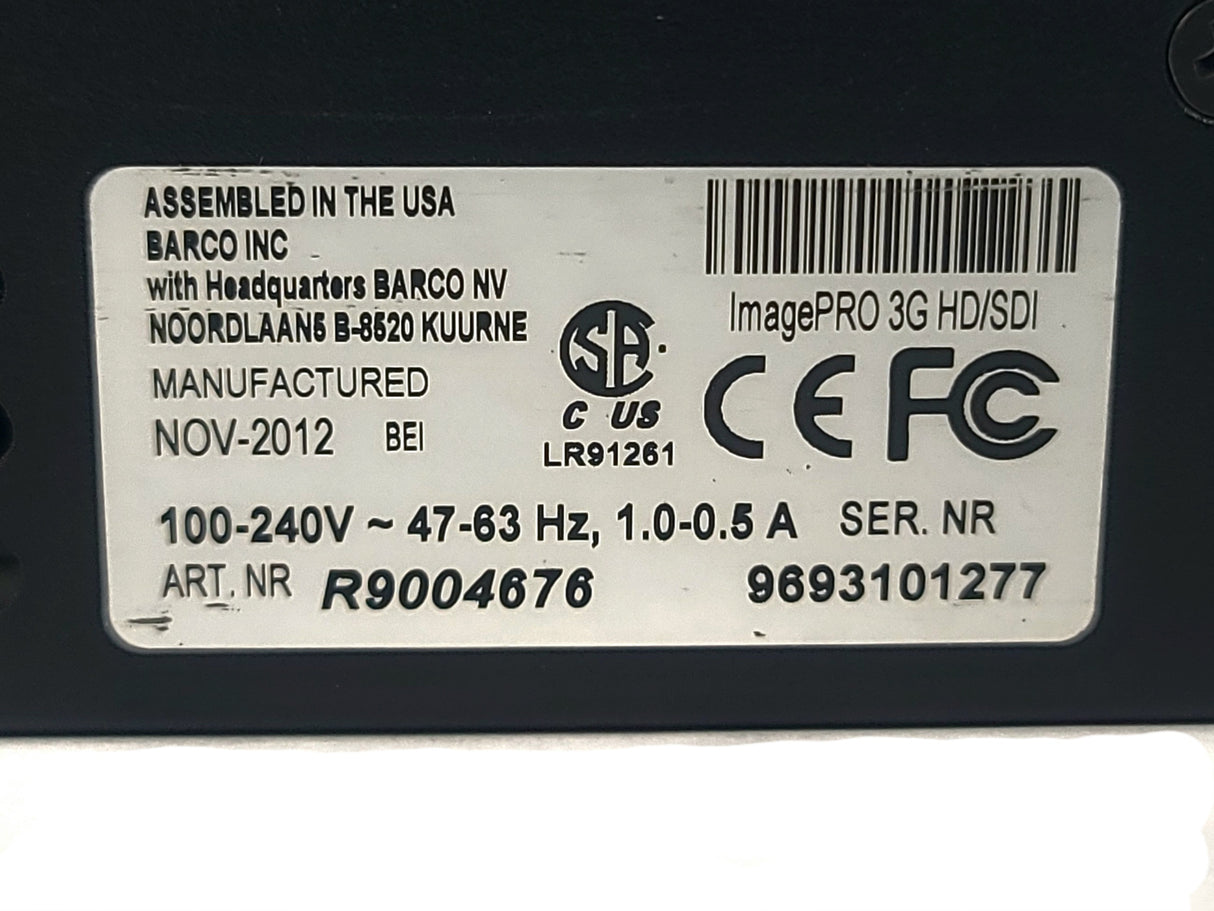 Barco R9004676 ImagePRO 3G All-In-One Signal Processor