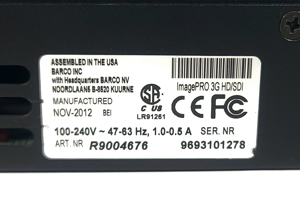 Barco R9004676 ImagePRO 3G All-In-One Signal Processor