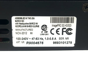 Barco R9004676 ImagePRO 3G All-In-One Signal Processor