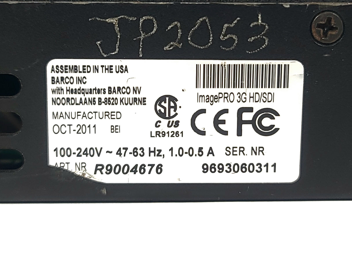 Barco R9004676 ImagePRO 3G All-In-One Signal Processor