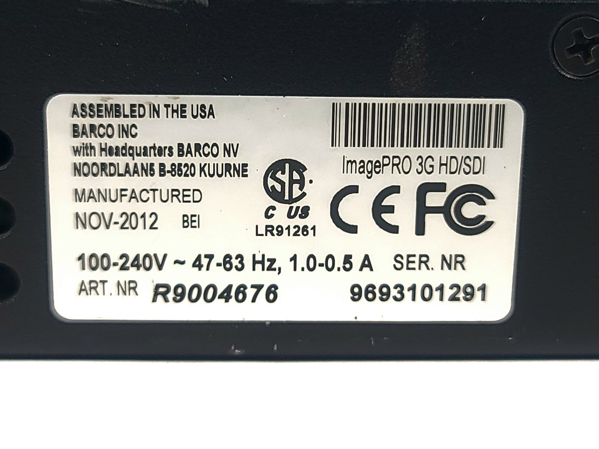 Barco R9004676 ImagePRO 3G All-In-One Signal Processor