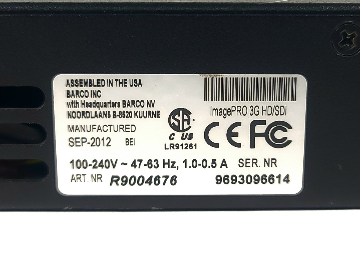 Barco R9004676 ImagePRO 3G All-In-One Signal Processor