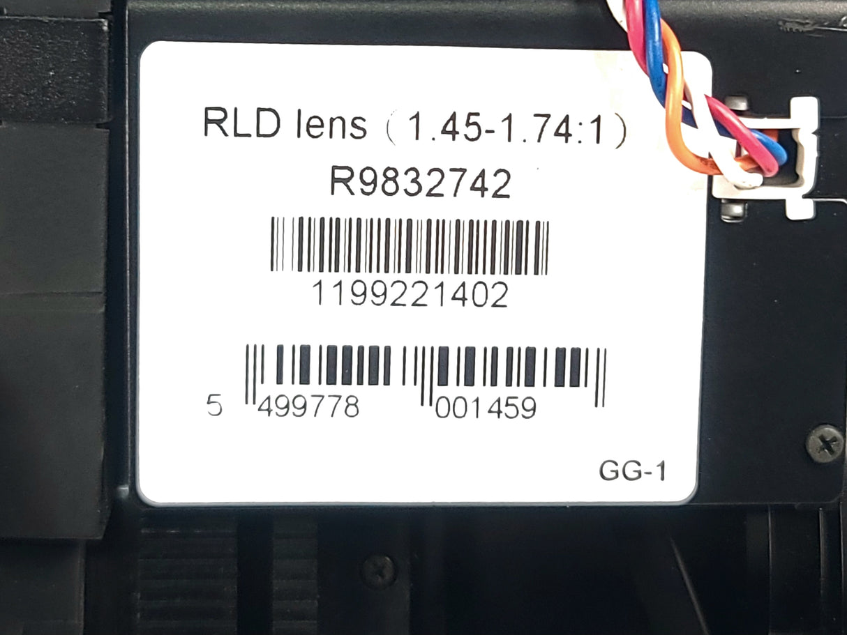 Barco R9832742 RLD W (1.4-51.74:1) Projection Zoom Lens