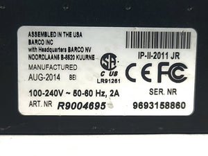 Barco Folsom R9004695 ImagePRO‑II Jr All‑in‑One Video Scaler, Scan Converter & Switcher