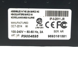 Barco Folsom R9004695 ImagePRO‑II Jr All‑in‑One Video Scaler, Scan Converter & Switcher