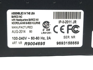 Barco Folsom R9004695 ImagePRO‑II Jr All‑in‑One Video Scaler, Scan Converter & Switcher