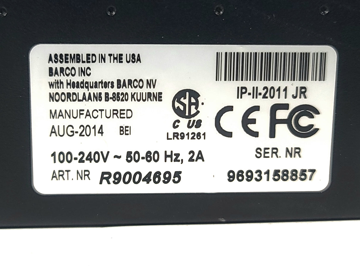 Barco R9004695 Folsom ImagePRO-II JR All-In-One Video Scaler/Converter