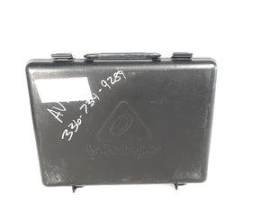 (3) Behringer XM1800S Wired Microphones w/ (3) Microphone Clips in Hard Carry Case