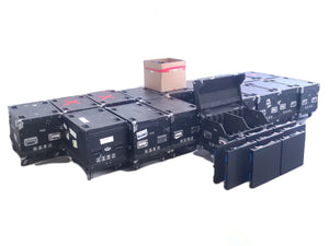 (120) Refresh LED 3.9mm 500x500 Indoor LED VIdeo Wall Panels w/ Cables & Hardware in (17) Wheeled Road Cases