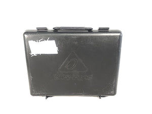 (3) Behringer XM1800S Wired Microphones w/ (3) Microphone Clips in Hard Carry Case