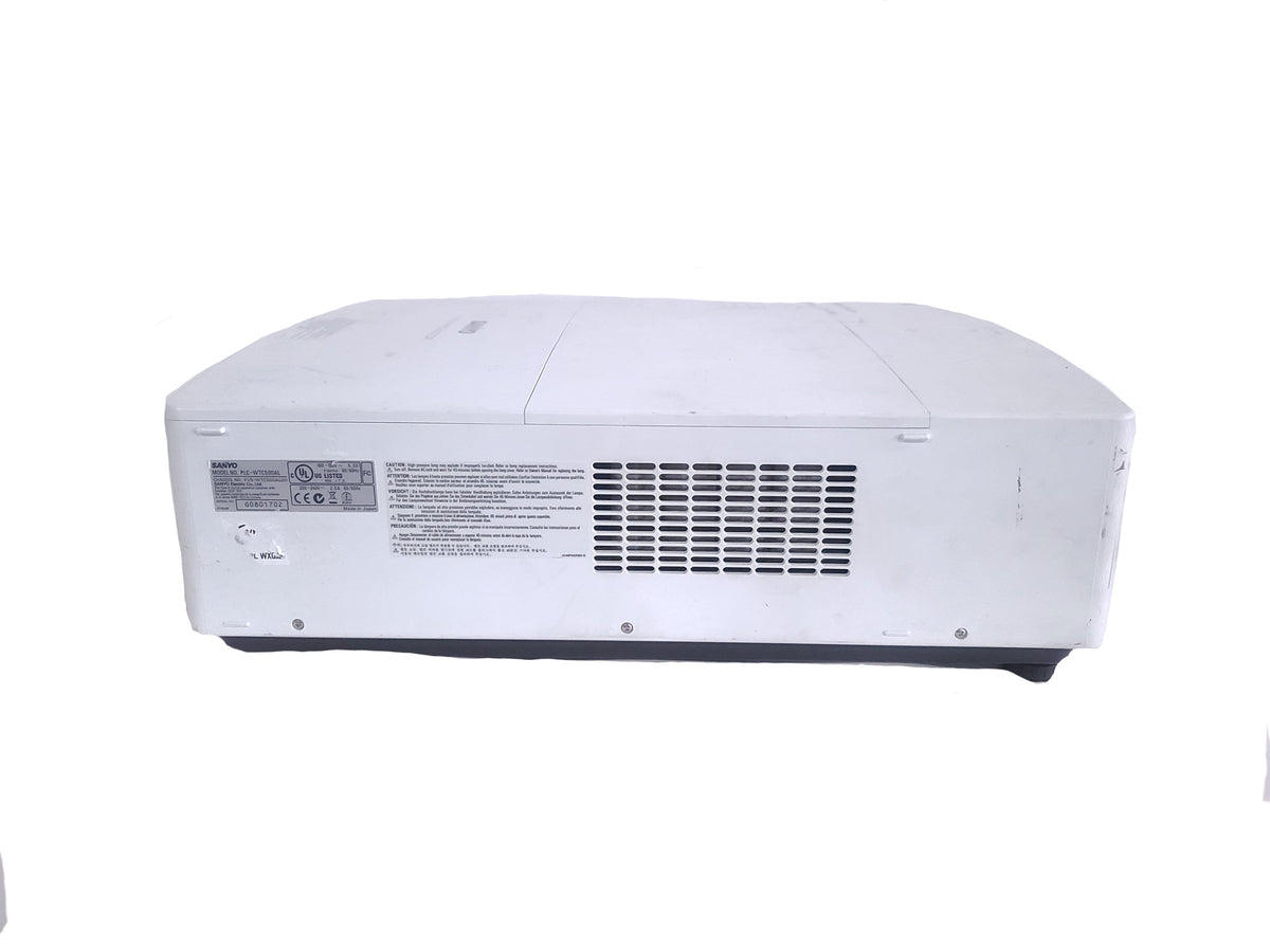 Sanyo PLC-WTC500AL 5,000 Lumens 5K WUXGA LCD Large Venue Projector NO LENS w/ Remote
